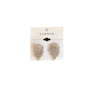 Crystal earrings by Jardin Jewelry.